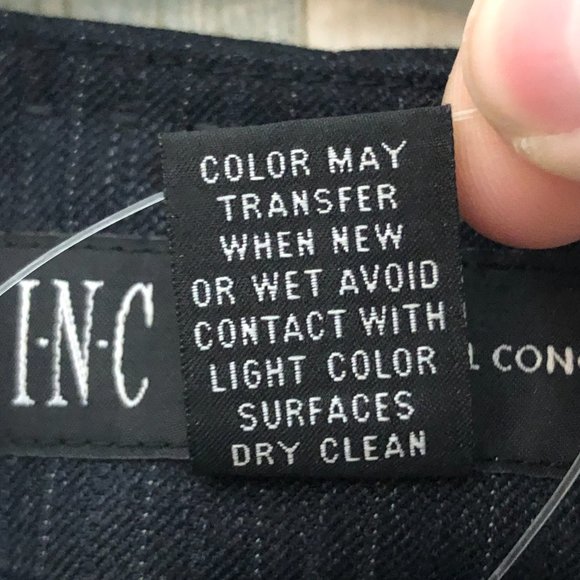 I.N.C INTERNATIONAL CONCEPTS Rockabilly Pin Stripe Vest - NWT's - Picture 13 of 15